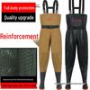 2025 Durable Non-slip Waterproof Fishing Waders - Thickened Full Body Rain Bib Pants for Men & Women.