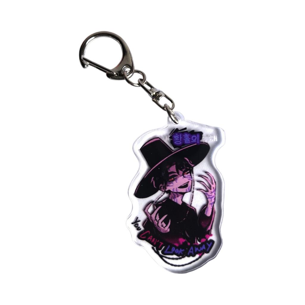 Acrylic Keychain, Hunting Group, Cartoon Surrounding Group, Anime Pendant Schoolbag, Student Gift