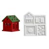 House Silicone Molds Epoxy Resin Molds Night Light Stand Mold Handmade Mold Silicone Texture Crafting Molds for Ornament