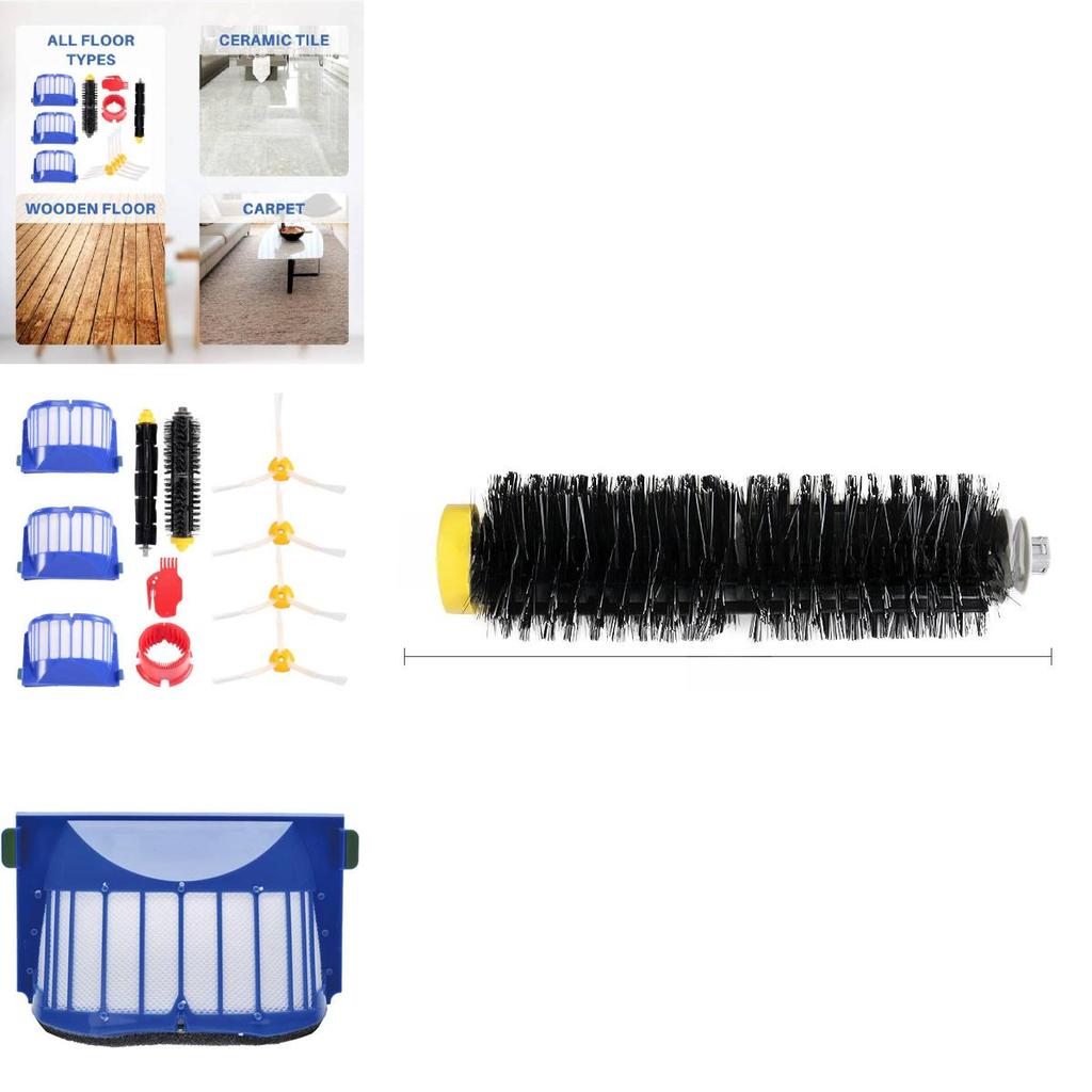 For Irobot Roomba 500 And 600 Series Replacement Parts With Filter Brush And Wheel For House