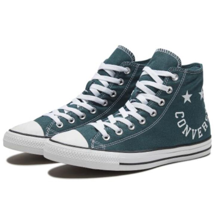 Converse Chuck Taylor All Star Classic Versatile Slip-Resistant Lightweight High-Top Retro Sneakers Unisex Sneakers Dark-Blue 167068C