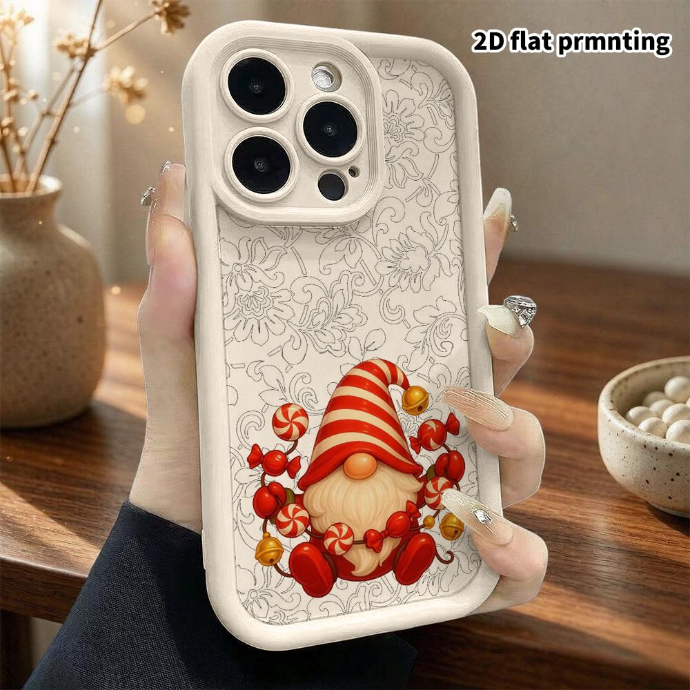 Phone Case: 2D Flat Design Suitable for iPhone 18 17 16 15 14 13 Pro Protective Case, Unisex, Holiday-themed, Christmas and Halloween Gift