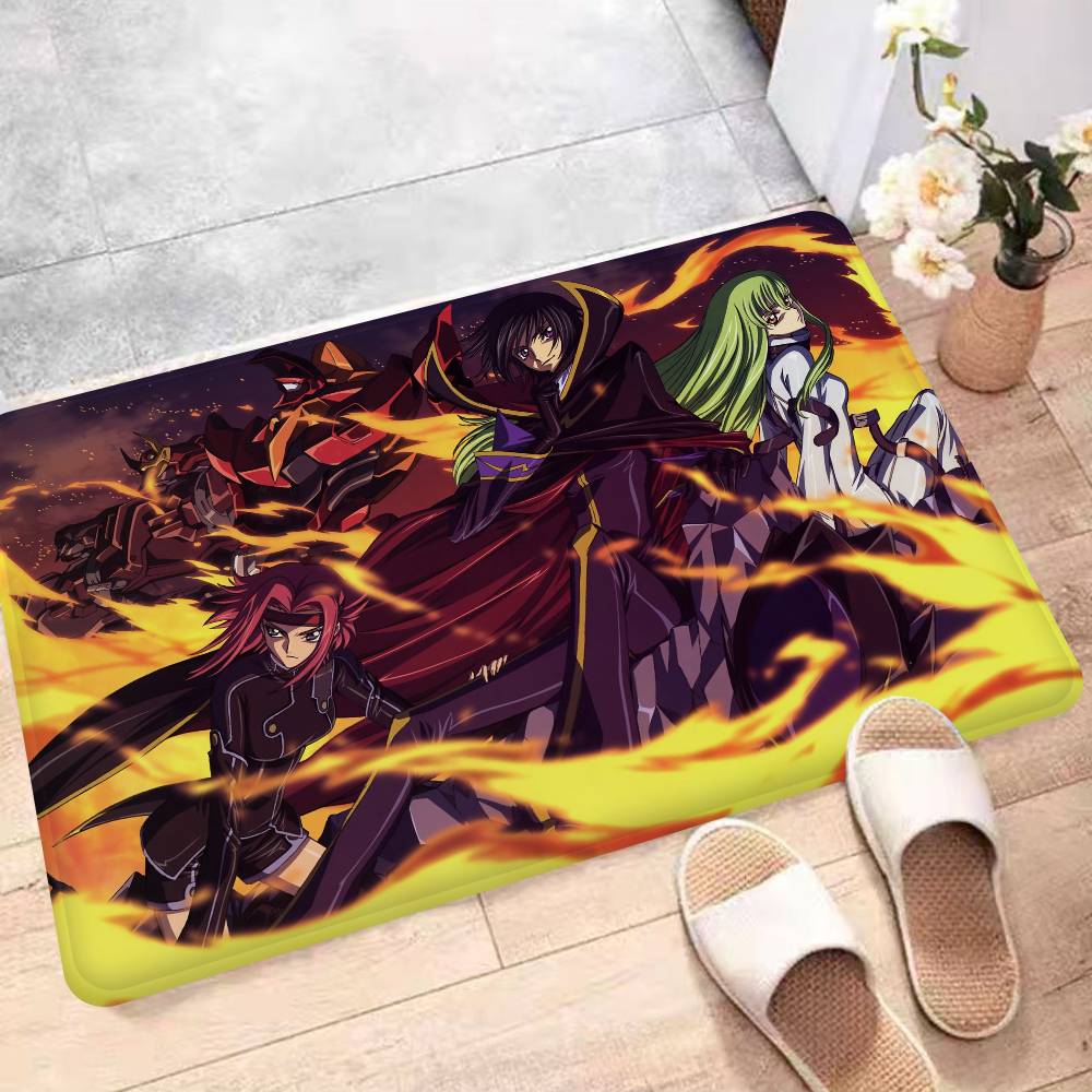 Anime Julius Kingsley Code Geass Floor Mat Cheaper Anti-slip Modern Living Room Balcony Printed Bedside Mats