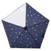 Estaa Kids Folding Umbrella with Transparent Window Umbrella Windproof for Children Boys Dinosaur Reflective Tape Reflective Finger Resistant Rib 50cm