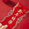 6pcs Frosted 2026 Lucky Money Bag Hot Stamping HongBao Chinese New Year Red Envelope  Birthday