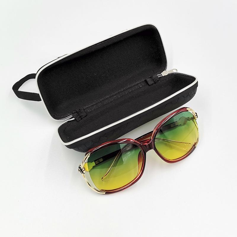 Sun Glasses Case Sun Eva Fashionable Retro Small, Large Capacity Eyes, Glasses Bags, Glasses