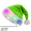 Colorful Light-Up Santa Hat for Holiday Parties