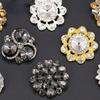 1pcs High-grade Coat Button for Clothing Metal Fur Button Mink Button Decorative Accessory