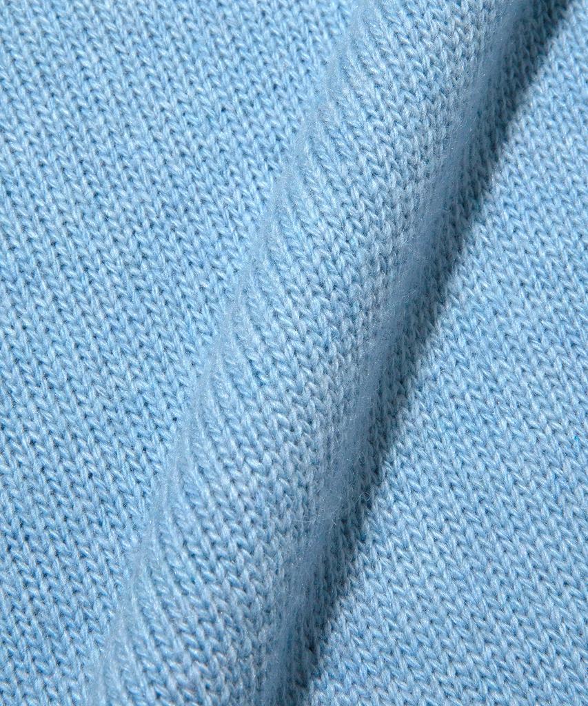 LEE Applique Big Logo Knit Light Blue