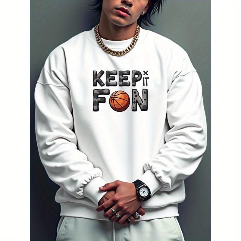 

Crewneck Sweatshirt YYDS! Relaxed Vibe & Cool Style, Both On Point XXL абрикосовый