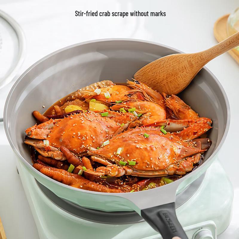 Buydeem Moon Porcelain Series Non-Stick Frying Pan