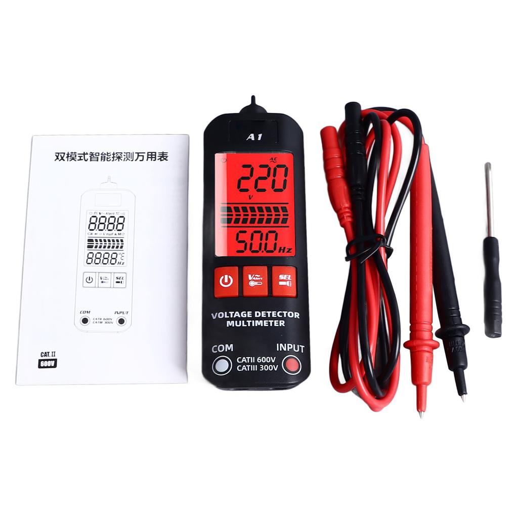 Digitales Multimeter 2 Modi Spannungsdetektor Frequenztester Messwerkzeug zum Testen
