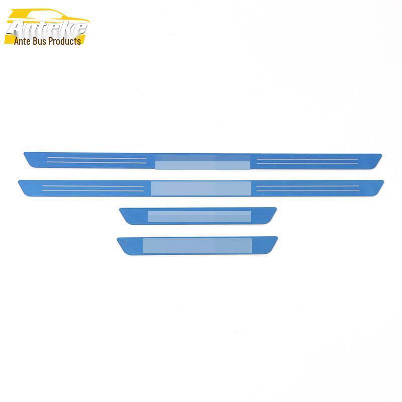 Bright Stainless Steel Sill Strips for Omoda 22 - Decorative Welcome Pedal Stickers Car Accessories
