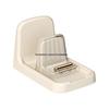 Cream Multifunction Kitchen Rack: Lid, Spoon & Spatula Organizer
