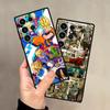 Back Phone Cover Case for Samsung Galaxy S20 S10 S21 S25 Edge S23 Ultra S22 Plus S9 S24 FE Dragon Ball Creativity Vegeta