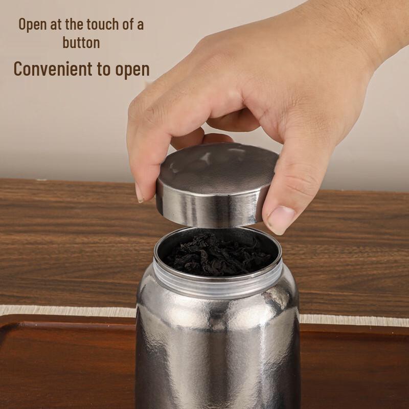 Chaxun Pure Titanium Airtight Tea Caddy