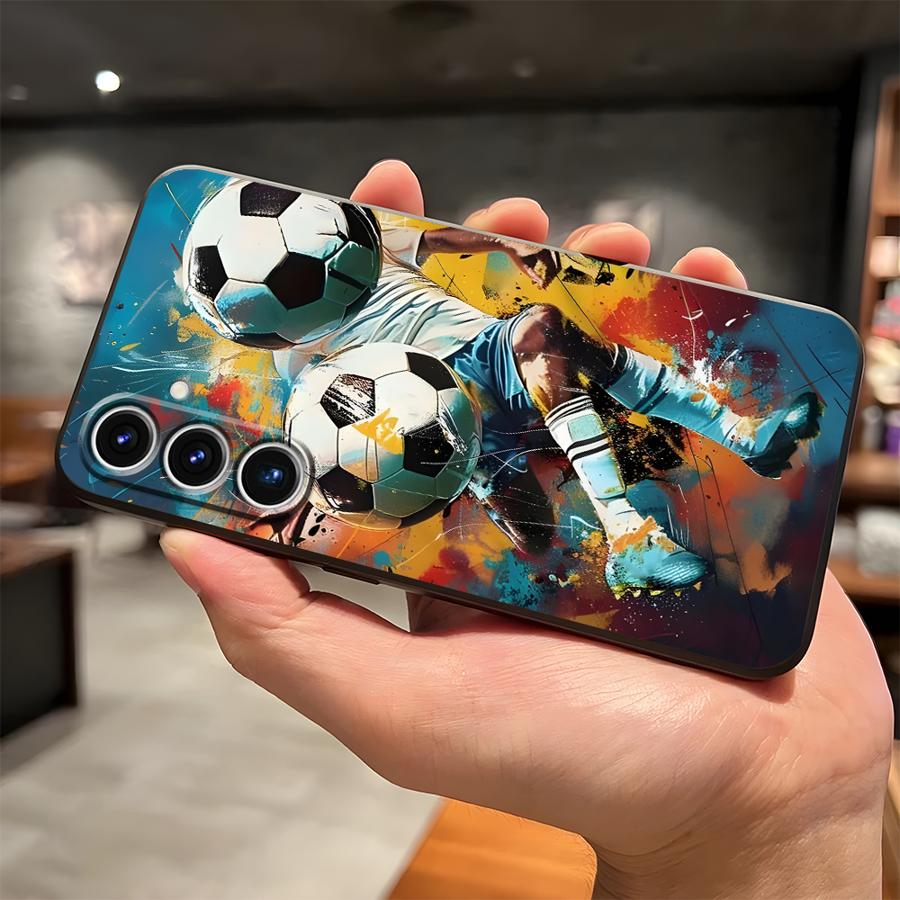 Football Matches Case for Samsung Galaxy S26 S25 S10 S9 S24 Plus S26 S21 FE Note 20 8 9 10 S23 S20 Ultra Funda Phone Cover
