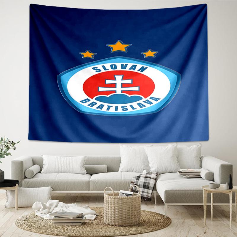 Slovakia's Bratislava Team Tapestry Hanging for Bedroom,Livingroom, Playroom,Decor Art Room Wall Tapestry Holiday and Birthday Gifts