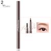 Puntos Dual Head Automatic Rotary Triangle Eyebrow Pencil Brush Non Smudge Eye Cosmetic