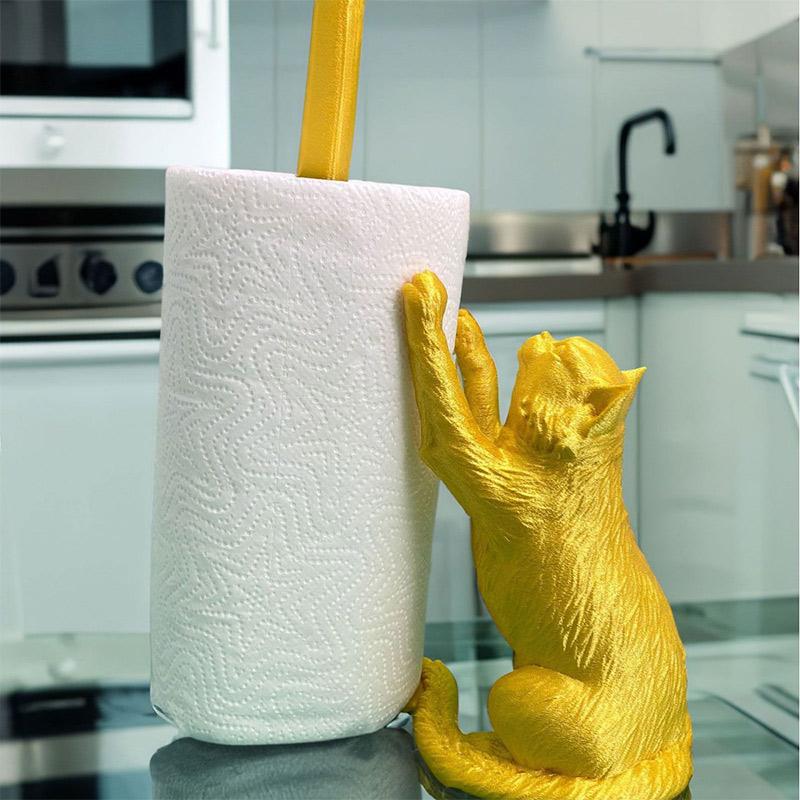 Interesting Kitchen Bar Napkin Storage Rack, Convenient Toilet Paper Roll Rack In Cat And Bird Shapes, Household Storage Items
