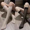 White Black Calf Stockings Nylon Mid-Tube Socks Summer Thin Ins Style Trend Long Half-Tube With Jk Schoolgirl Sheer Stockings