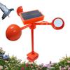 Solarbetriebener 3-in-1-Vogelschreck 360 Grad drehbarer solarbetriebener drehbarer Taubenschreck für Obstgarten, Bauernhof, Garten, Teich