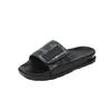 2025 Summer men's new non-slip casual flat shoes Comfortable indoor/outdoor beach sandals Family bathroom shower slippers