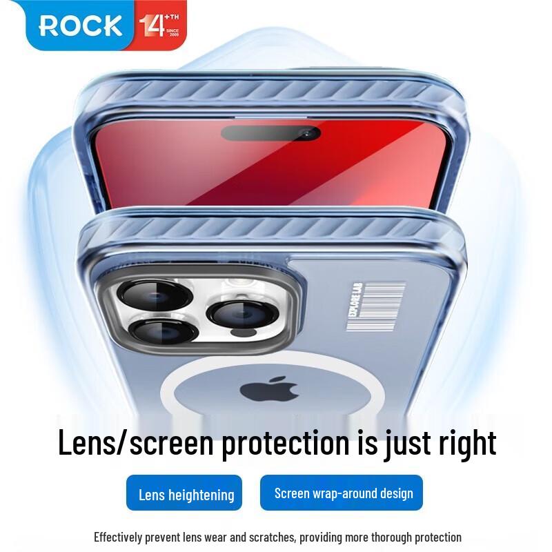 ROCK MagSafe Dual-Layer Skin-Feel Case for iPhone 15 Pro