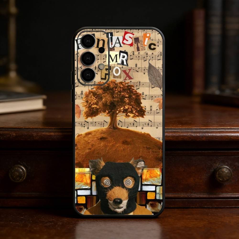 F-Fantastic Mr F-Fox Phone Case For Samsung S25,24,23,22,30,21,10,9,Ultra,Plus,Lite Soft Black Case Samsung S20ULTRA5G