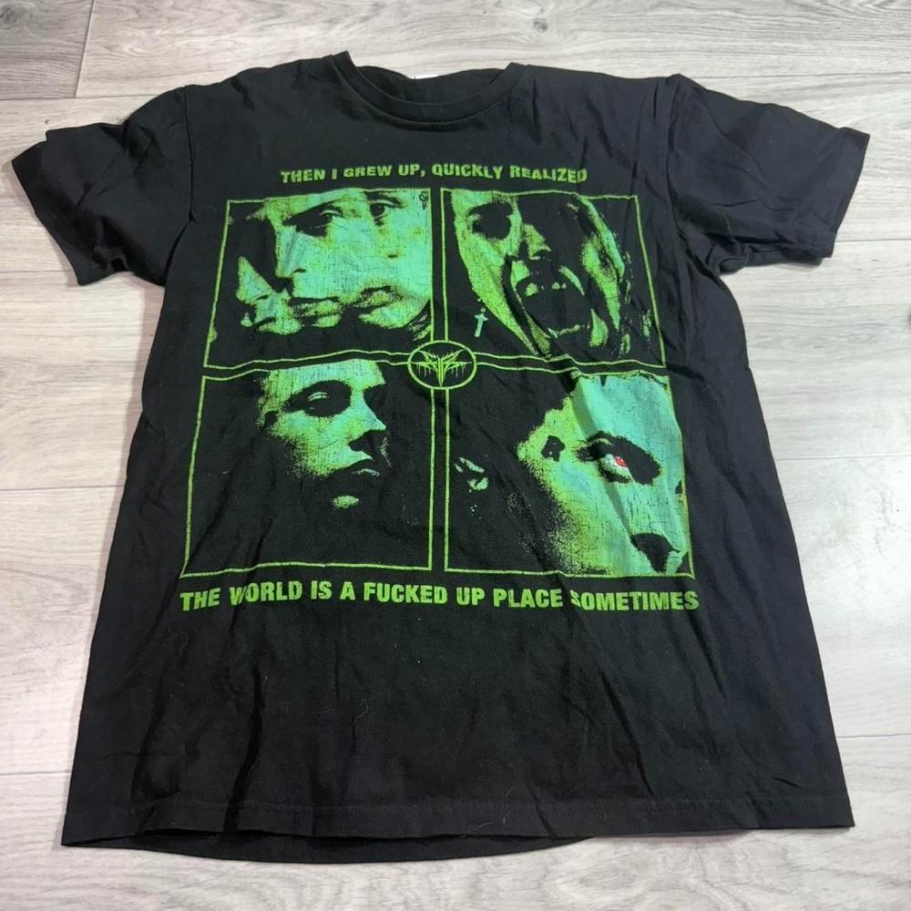 

Falling In Reverse band concert tour short sleeve black classic shirt KV40259 Unisex T-Shirt XXL