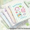 Cartoon B5 Detachable Student Notebook - Cute and Smooth A5 Loose-Leaf Diary