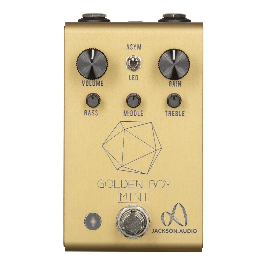 Jackson Audio Golden Boy Mini Overdrive, Gold, (GB GLD)