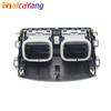 Car Middle Central Dashboard Trim Cover Strip For Toyota Corolla Altis 2009 2010 2011 2012 2013 Car Accessories Upper Side
