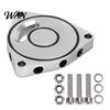 Double-layer Sealing Ring Gasket Turbo BOV Plate for Honda Civic 2015-2021 1.5T, CNC Aluminum Alloy Blow Off Valve Replacement, Exhaust Seal Pressure