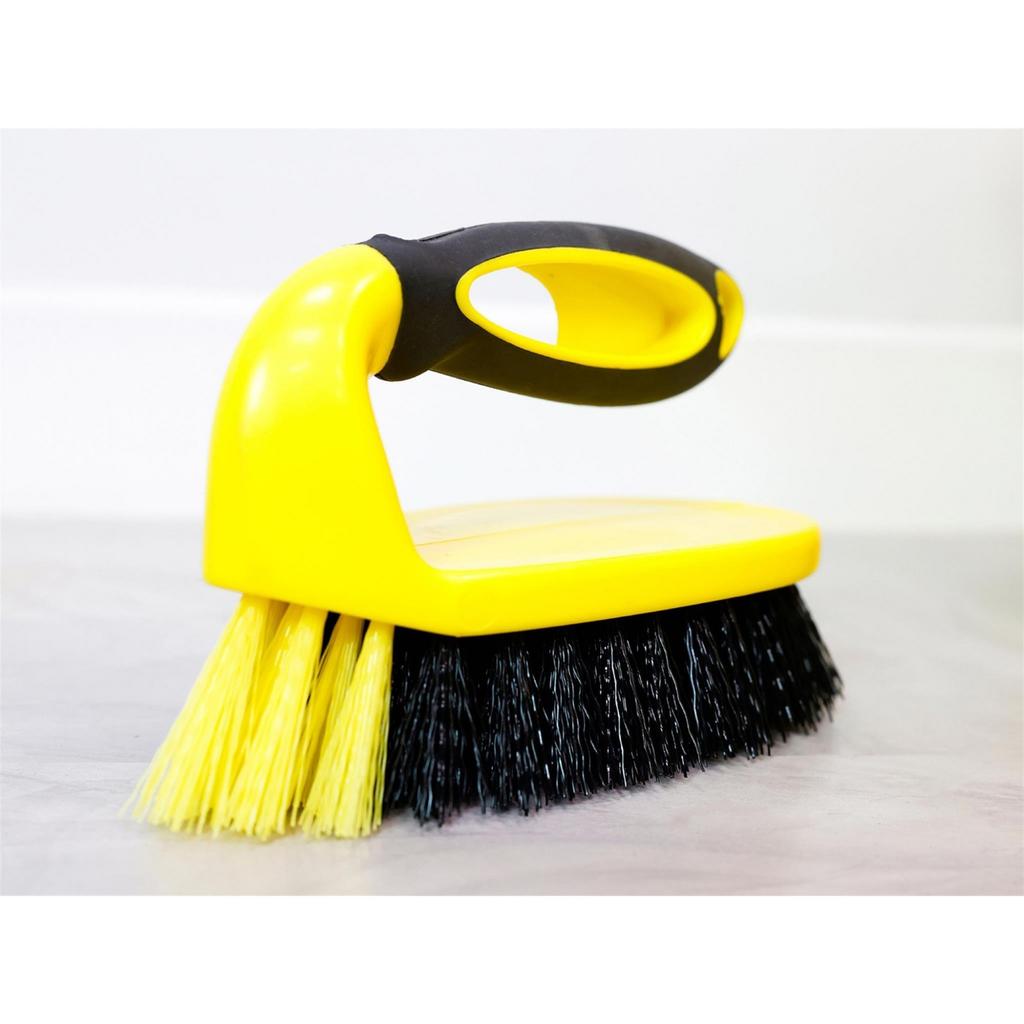 Bulldozer Soft Grip Scrub Brush