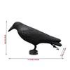 1 Pcs Jardin Black Crow Raven Bird Repellent Pest Control Repellent Garden Decoration Outdoor