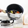 Soup Diversion Anti-spill Duckbill Drain Pour Soup Liquid Funnel Liquid Deflector Funnel  Pot