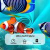 Sea Turtle Shower Curtain Ocean Beach Coastal Marine Life Bath Set with Hooks Home Decoration Fabric Waterproof for Bathroom