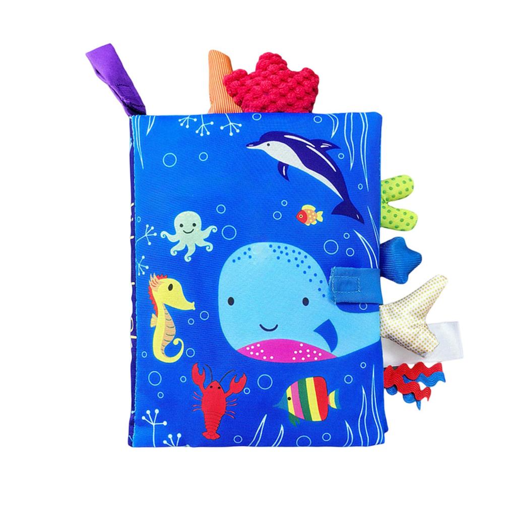 Baby Enlightenment Cloth Book, Baby Sensory Training Book, Children's Grip Toys