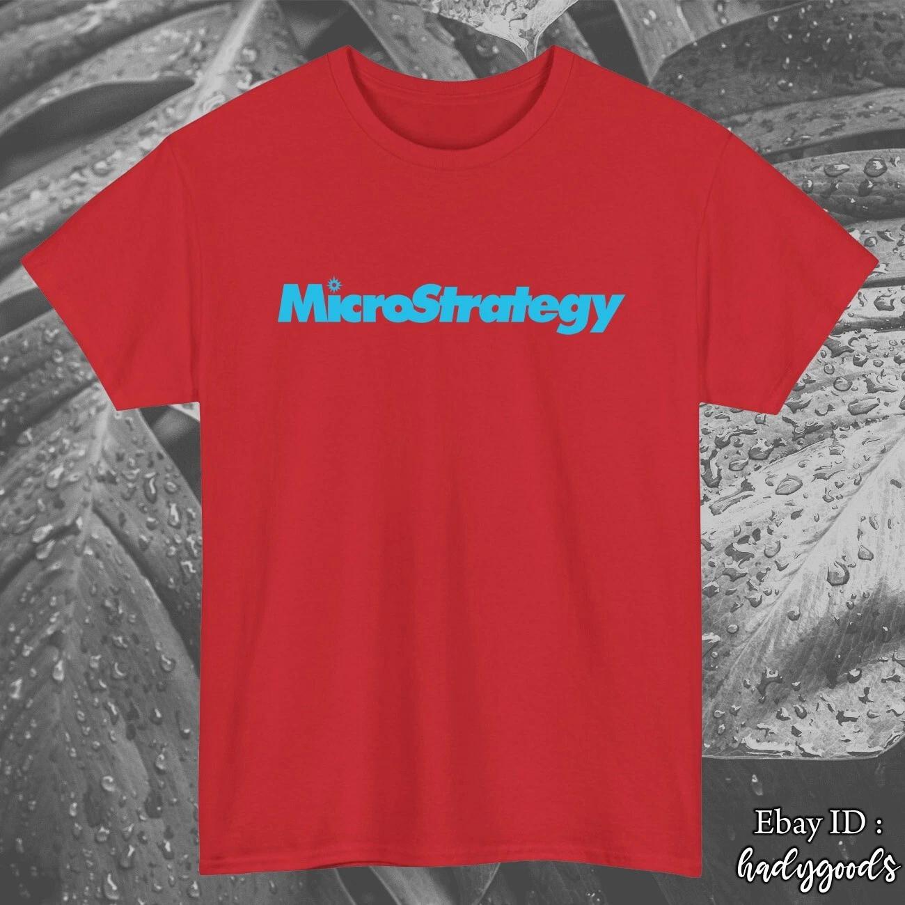 Men s and Women s T-shirts Microstrategy Simple L