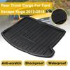 Ladebodenmatte Teppich Schlamm Heckklappe Kofferraum Matte Liner Für Ford Escape Kuga Kratzschutz Überzug 2013-2018 Stoßfest Wasserdicht