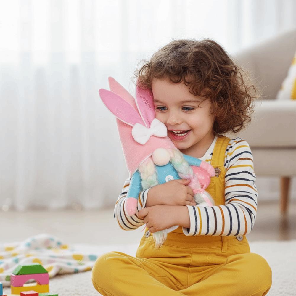 Easter Party Faceless Gnome Plush Material Easter Bunny Party Favors Plush Doll  Easter Gifts