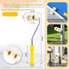 Curved Frame Paint Roller Brush Ergonomic Handle Wall Painting Tool  Furniture Painting