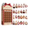 Festive Decoration for Home 2026 Nutcracker Advent Calendar, 24-Day Acrylic Ornament Set with Classic Interactive Game Friends Soldier