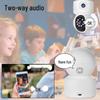 Dual-Lens Dual-Band WiFi Indoor 360° Full-Color Night Vision Surveillance Camera