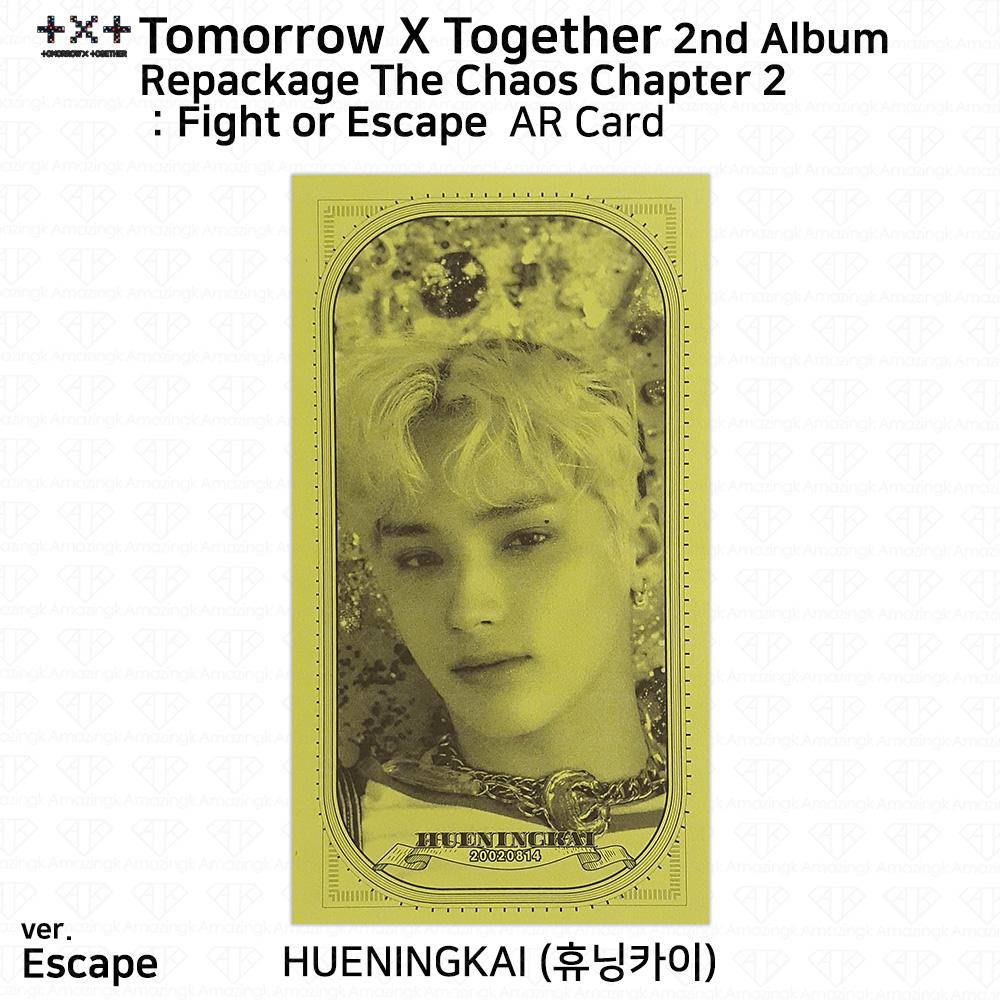 TXT 2. Album neu verpacken The Chaos Kapitel 2 Kampf oder Flucht Fotokarte Postkarte