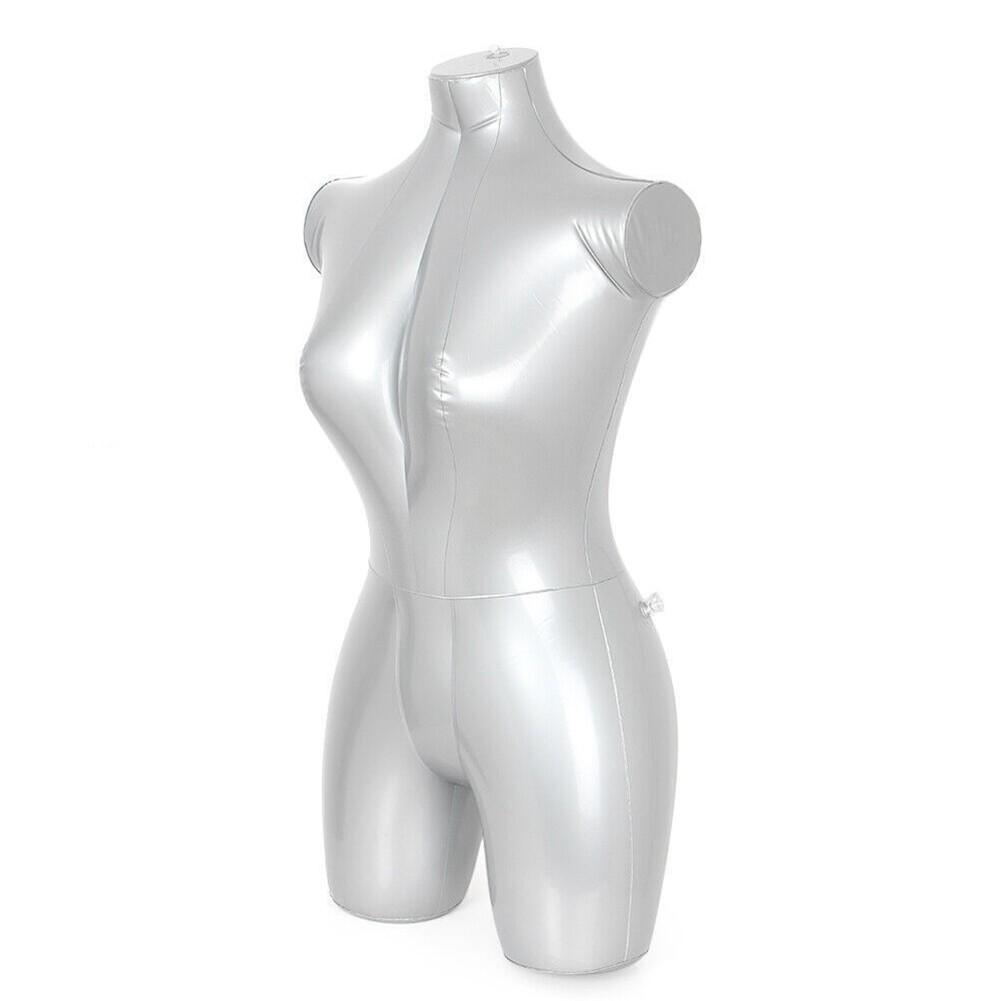 1pc Woman Whole Body With Inflatable Mannequin Fashion Dummy Torso Model Tool