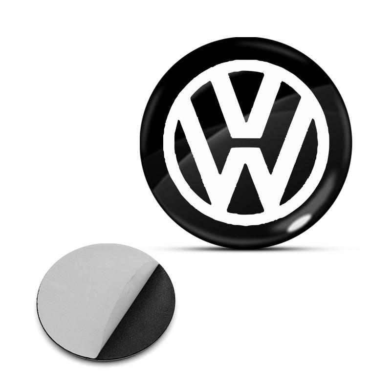 Car Lock Keyhole Stickers Door Lock Protect Car 3D Stickers For Volkswagen Golf-6 7 4 5 POLO Passat B5 B6 B7 T4 T5 Tiguan Jetta Gol