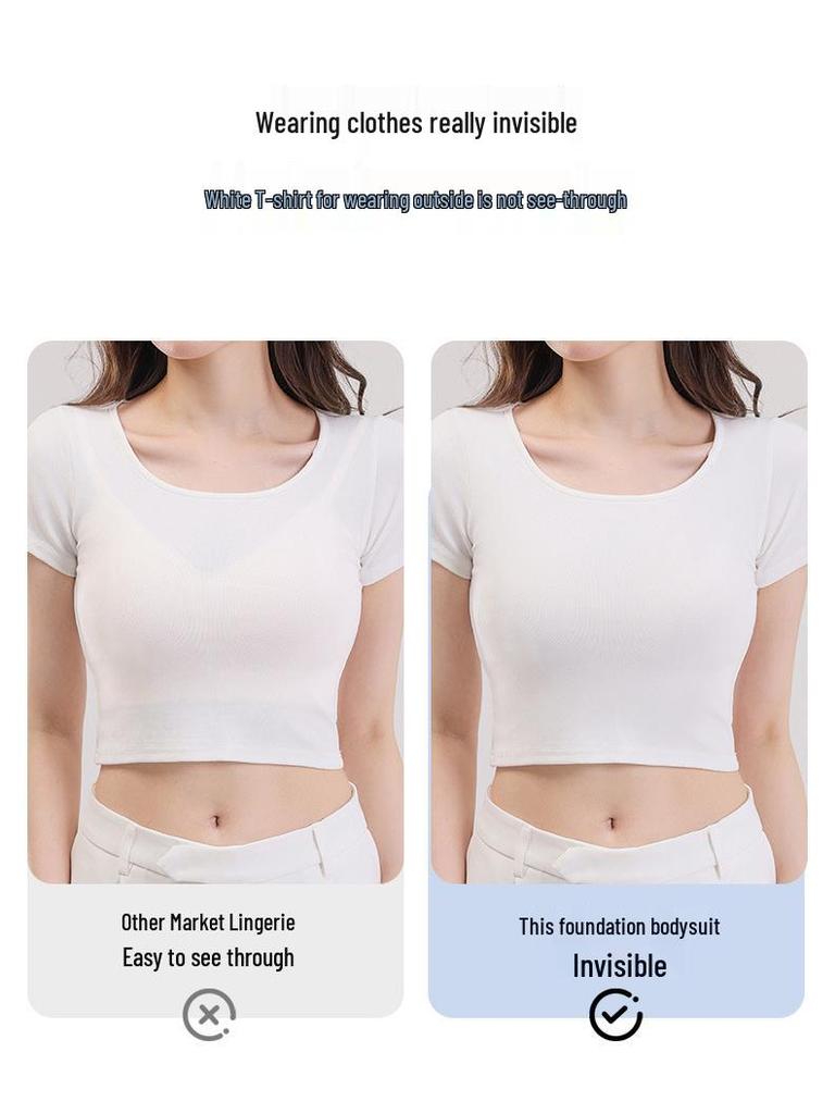 Seamless Deep V Anti-Sag Bra - Slimming Lift for Fuller Busts
