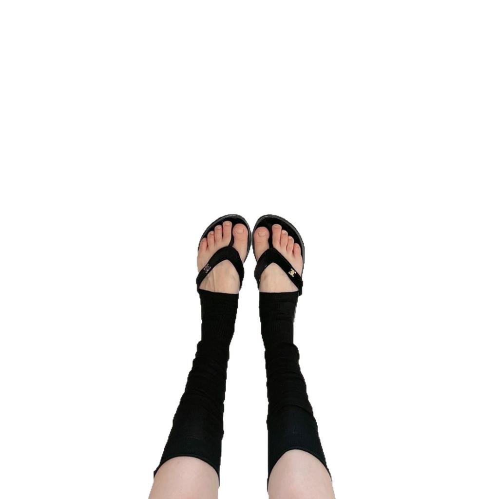 Spring And Summer Thin Breathable Calf Socks Women'S Boneless Curled Heap Socks Ballet Sunscreen Sweat-Absorbing Half-Sole Leg Cover